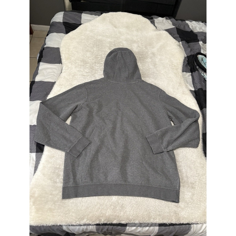 Nike Men's Gray Hoodie Large Pullover Sweater Long Sleeve Training - Picture 2 of 8